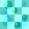 パターン背景素材00003格子柄水玉模様青と青緑