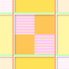 パターン背景素材00034四角いこたつ背景ピンクとオレンジ