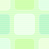 パターン背景素材00046角まる四角背景淡い緑色