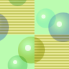 パターン背景素材00050透明水玉背景緑色