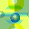 パターン背景素材00058格子水玉背景濃い緑色