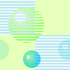 パターン背景素材00078横線水玉模様背景青緑