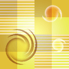 パターン背景素材00092ぐるぐる渦巻き模様背景黄色