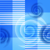 パターン背景素材00096ぐるぐる渦巻き模様背景青色