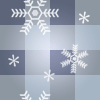 パターン背景素材00102雪模様に格子柄背景灰色