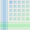 パターン背景素材00173四角模様青緑